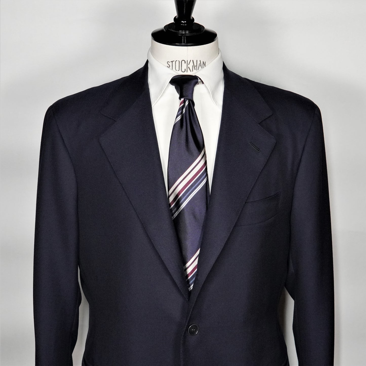 TIEYOURTIE WIDEPITCH STRIPE SETTEPIEGHE NECKTIE