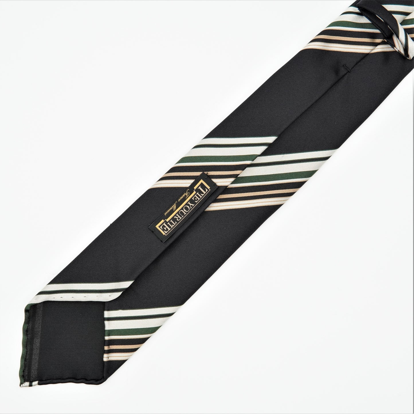 TIEYOURTIE WIDEPITCH STRIPE SETTEPIEGHE NECKTIE