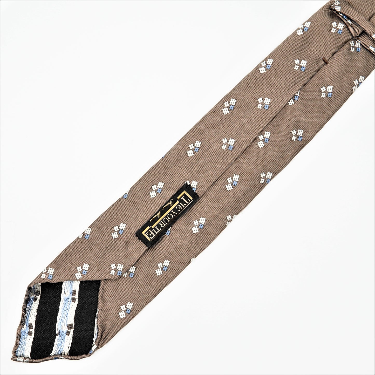 TIEYOURTIE GEOMETRIC6 SETTEPIEGHE NECKTIE