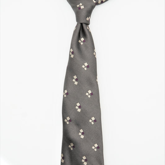 TIEYOURTIE GEOMETRIC6 SETTEPIEGHE NECKTIE