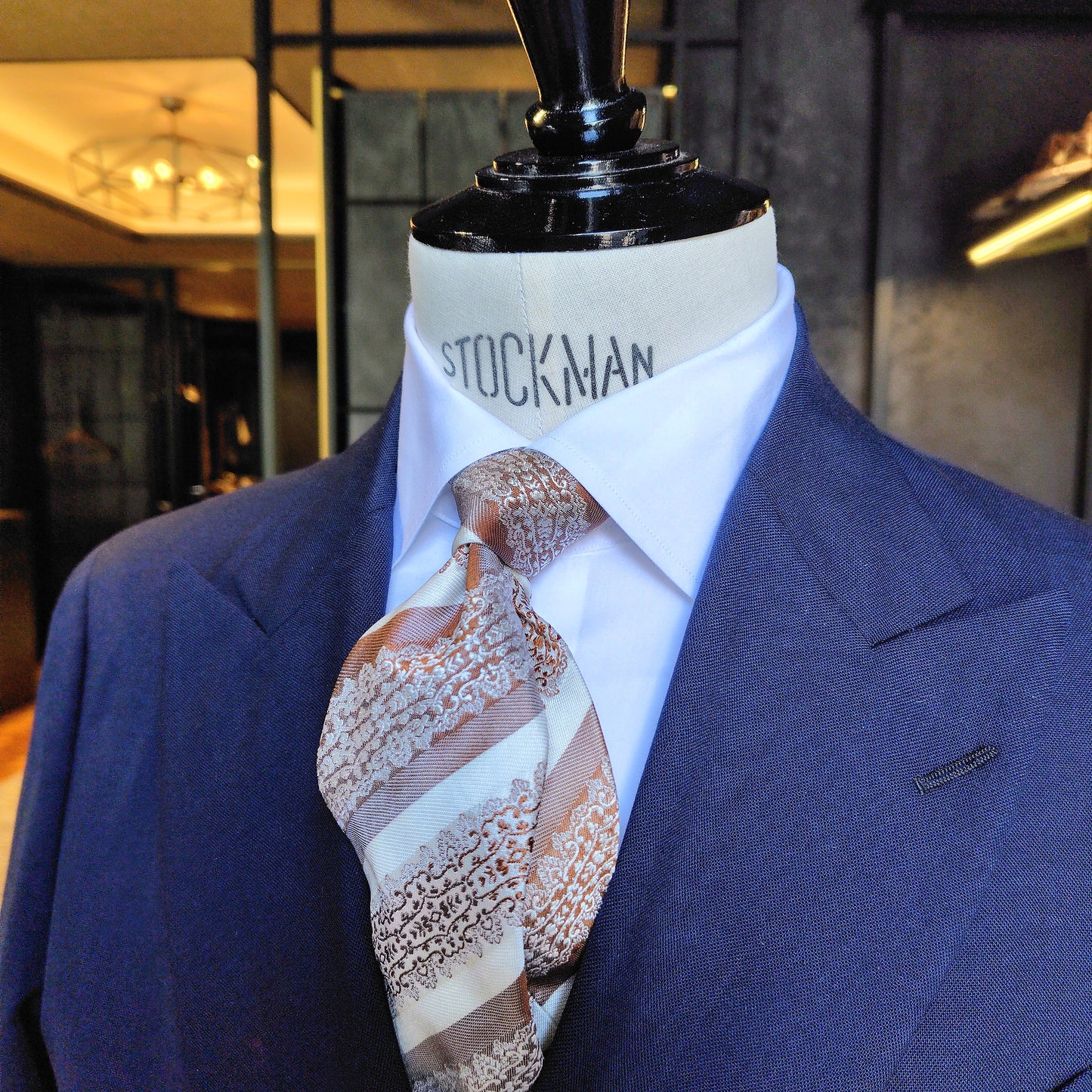 NEW//TIEYOURTIE STRIPE9 SETTEPIEGHE