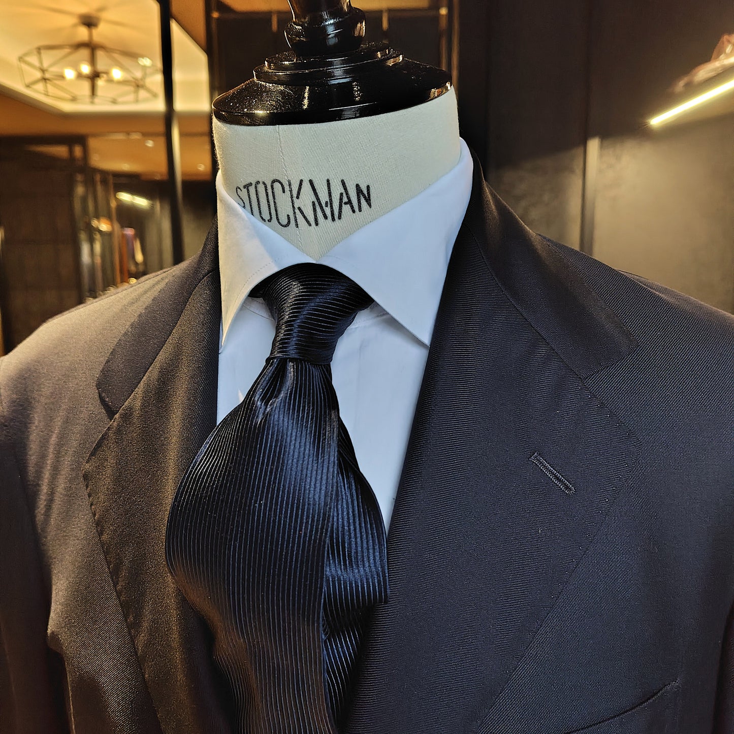NEW ARRIVAL//TIEYOURTIE SOLID SAGLIA SETTEPIEGHE