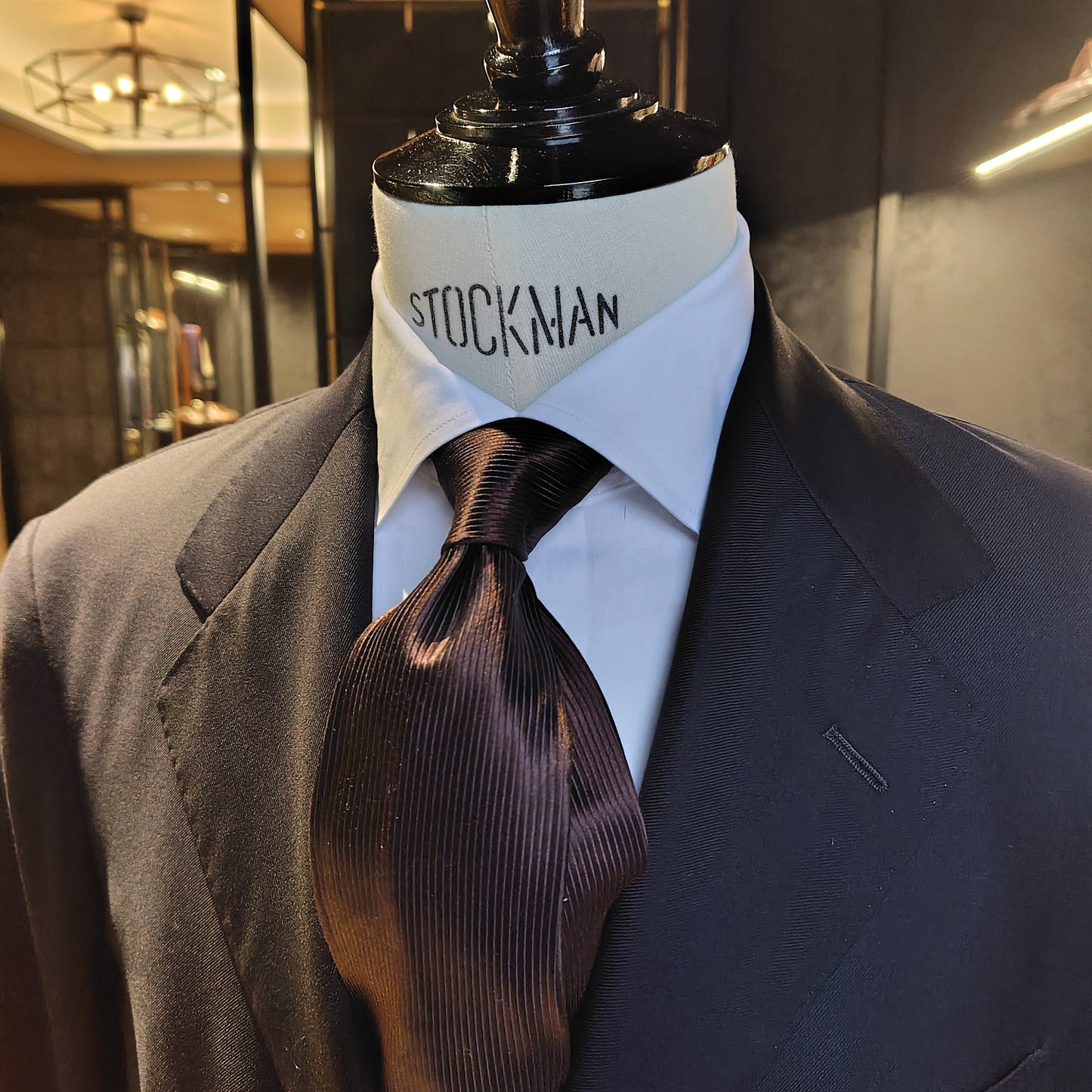 NEW ARRIVAL//TIEYOURTIE SOLID SAGLIA SETTEPIEGHE