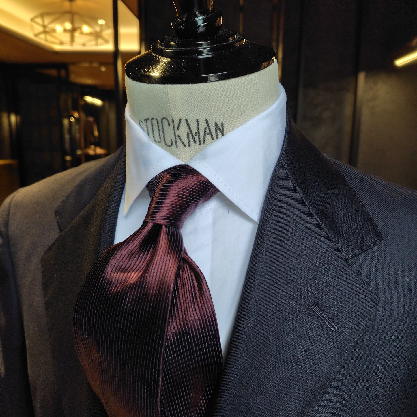 NEW ARRIVAL//TIEYOURTIE SOLID SAGLIA SETTEPIEGHE