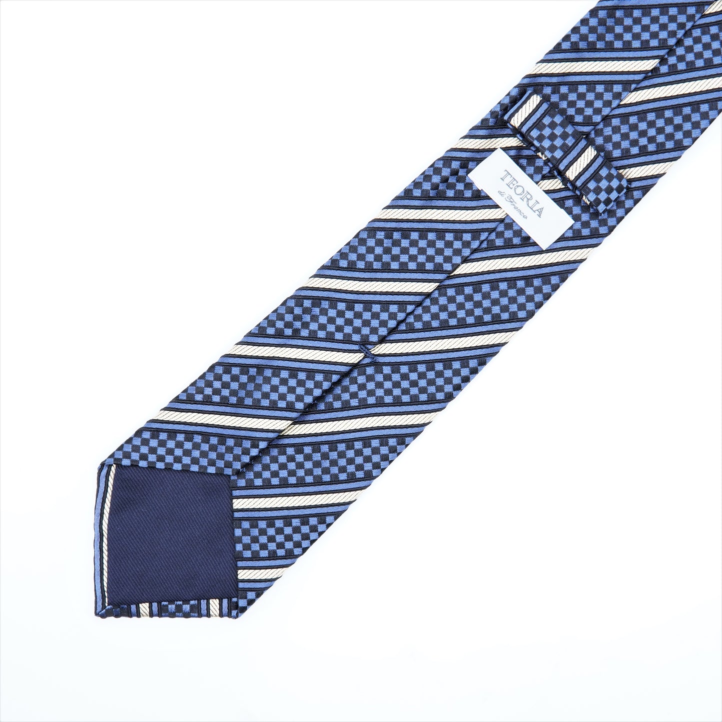 TEORIA STRIPE5 NECKTIE