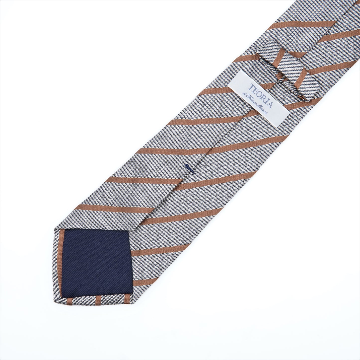 TEORIA STRIPE17 NECKTIE