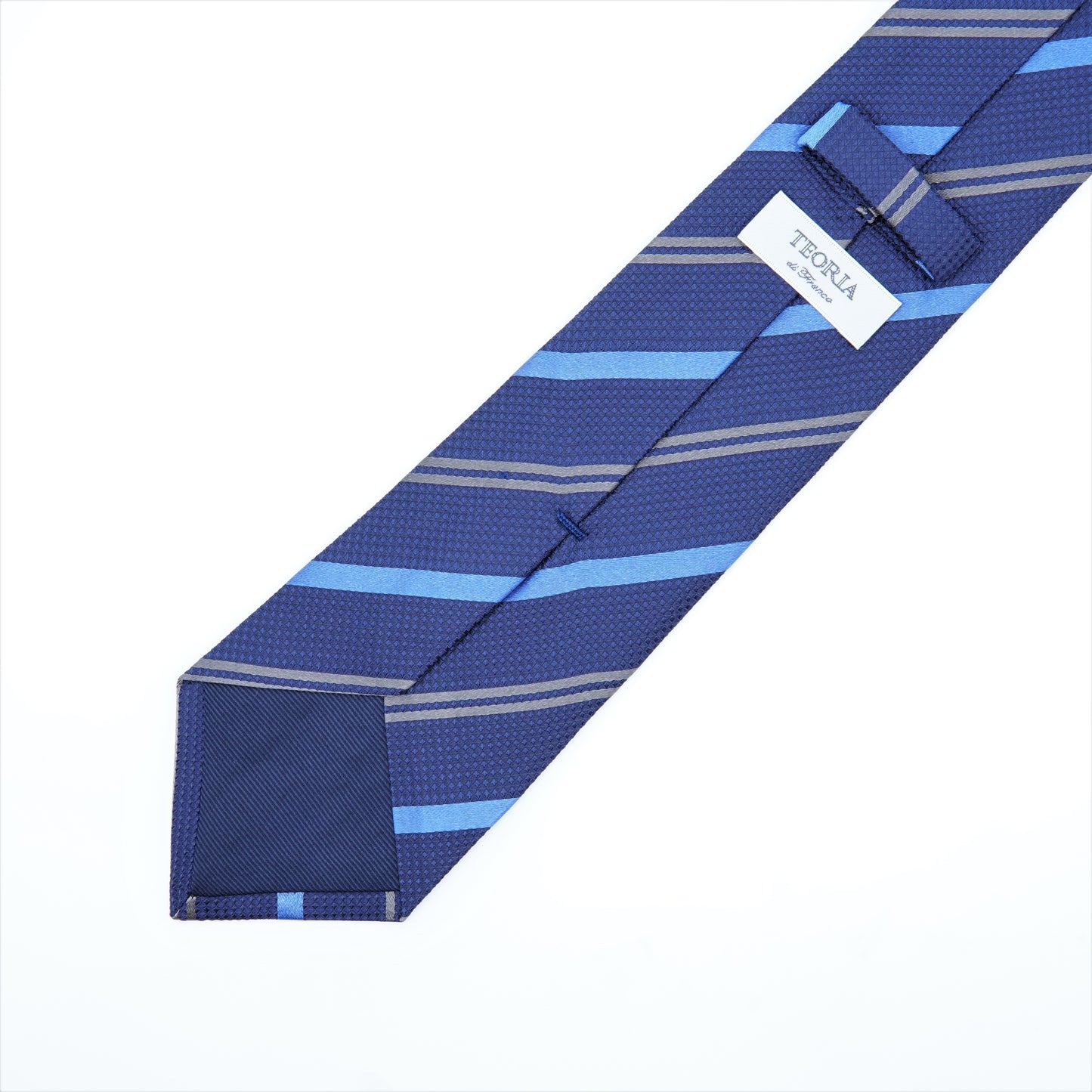 TEORIA STRIPE21 NECKTIE