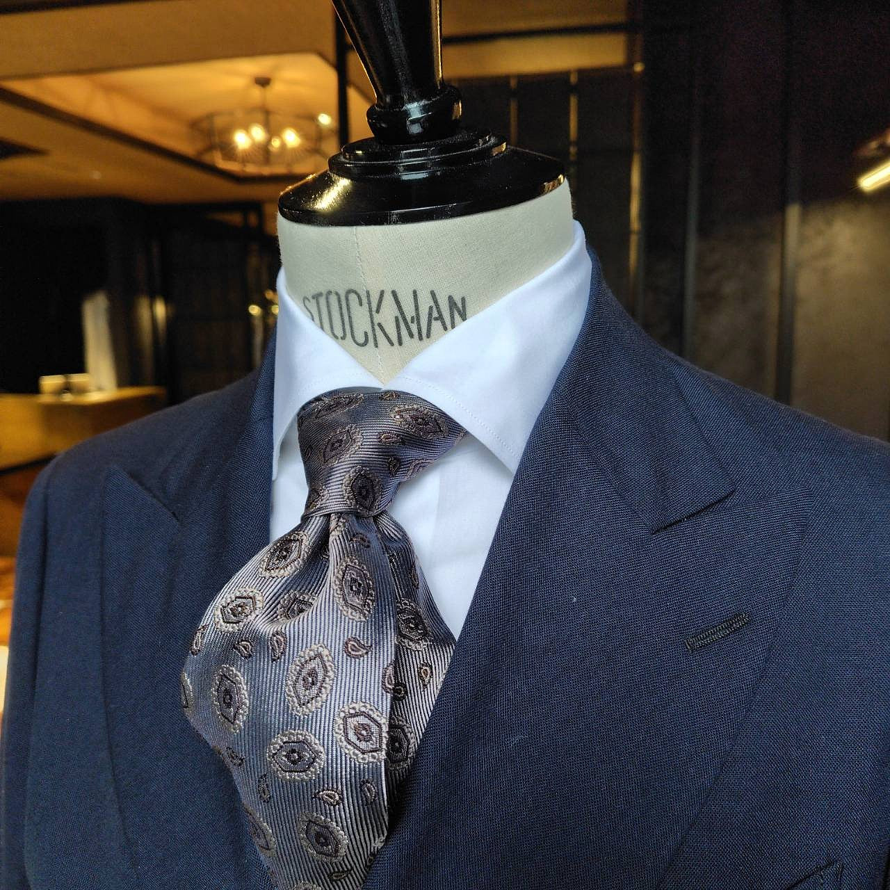 NEW//TIEYOURTIE PAISLEY&MEDALLION SETTEPIEGHE