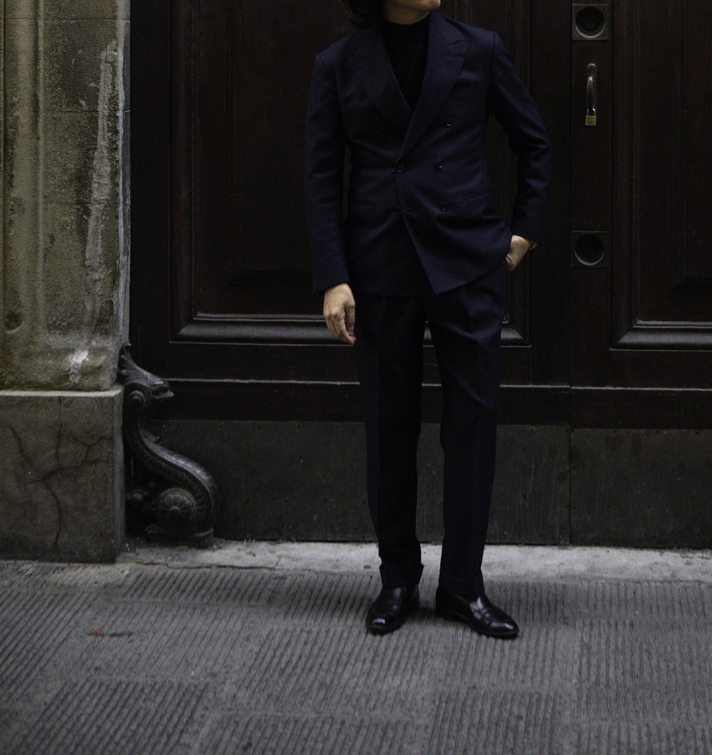 LEONARDO TAZZARI NEW MOCK NECK  KNIT