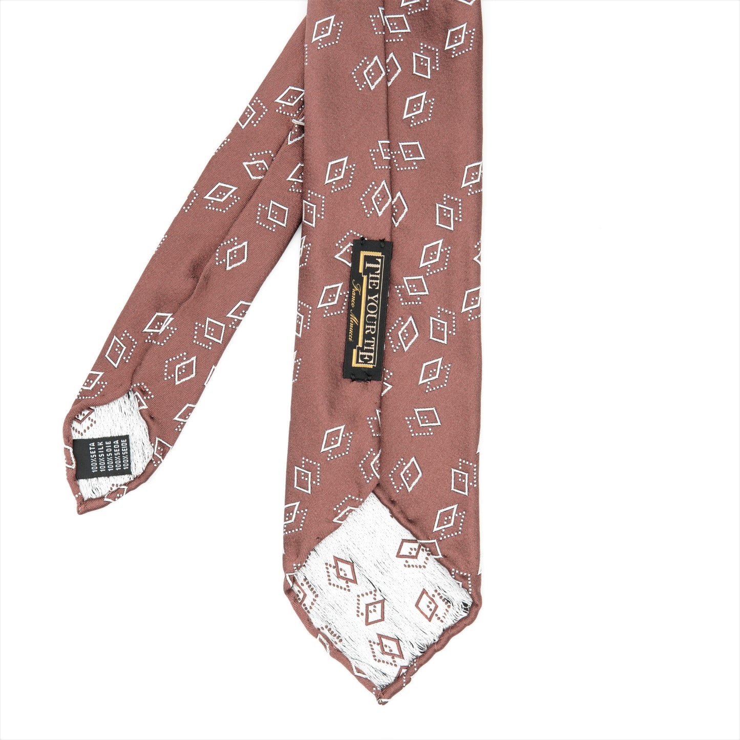 TIEYOURTIE GEOMETRIC2 SETTEPIEGHE NECKTIE