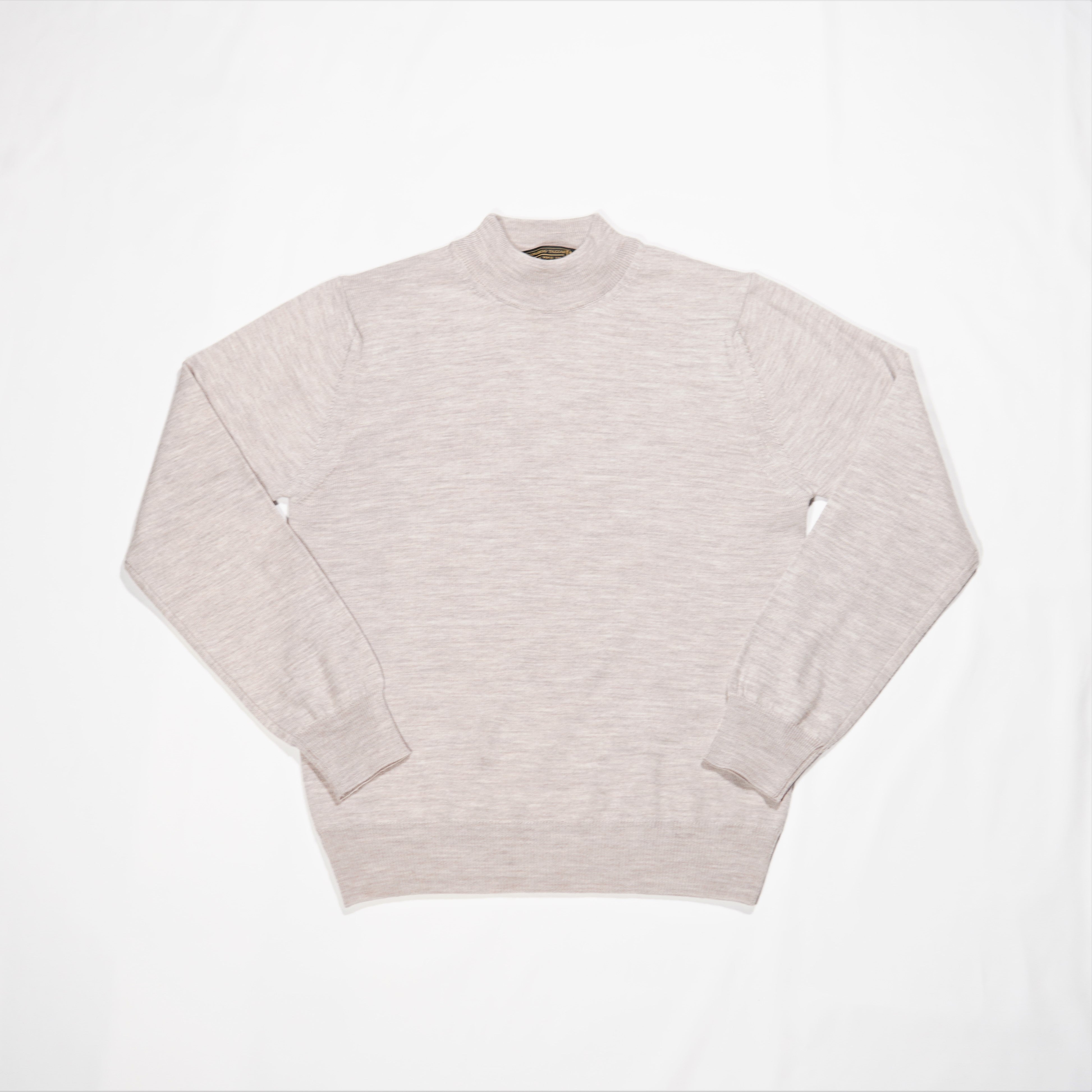 RESTOCK＞＞LEONARDO TAZZARI MOCK NECK KNIT