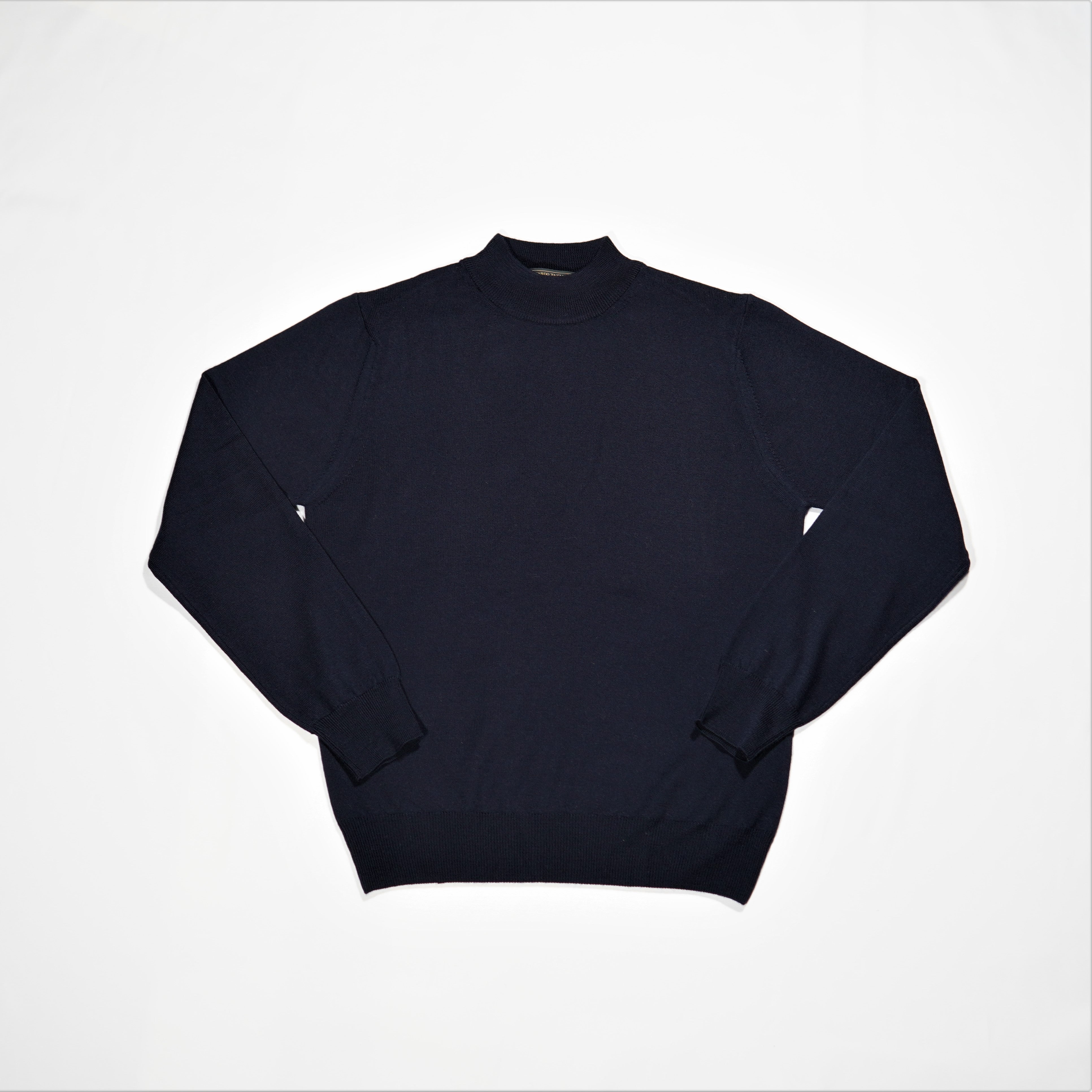 RESTOCK＞＞LEONARDO TAZZARI MOCK NECK KNIT