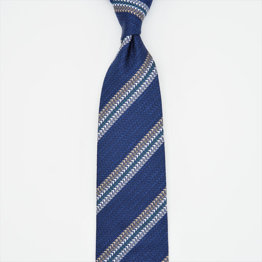 NEW!! LEONARDO STRIPE7 NECKTIE