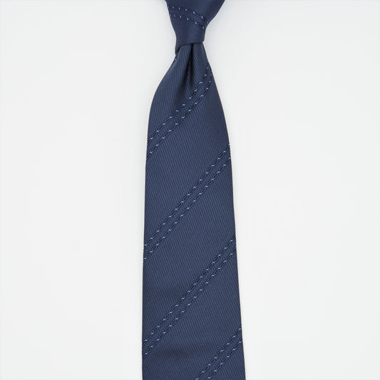 NEW!! LEONARDO STRIPE9 NECKTIE