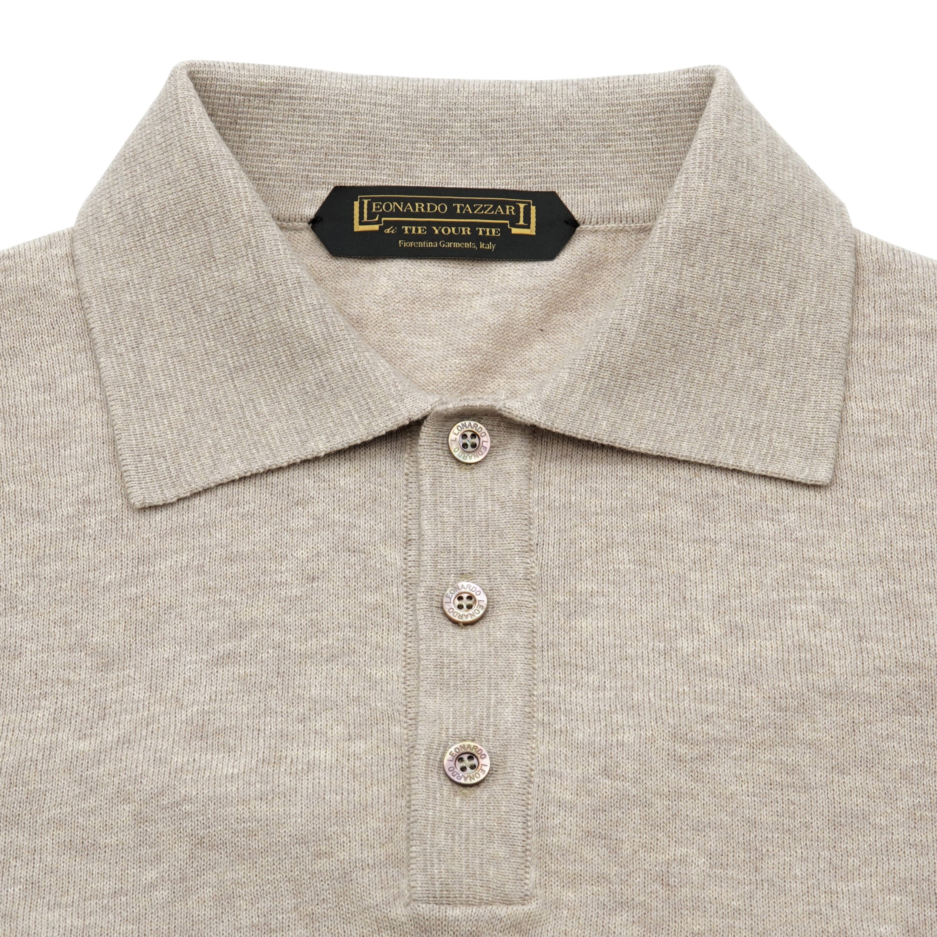 NEW ARRIVAL＞＞LEONARDO TAZZARI 3B POLO KNIT