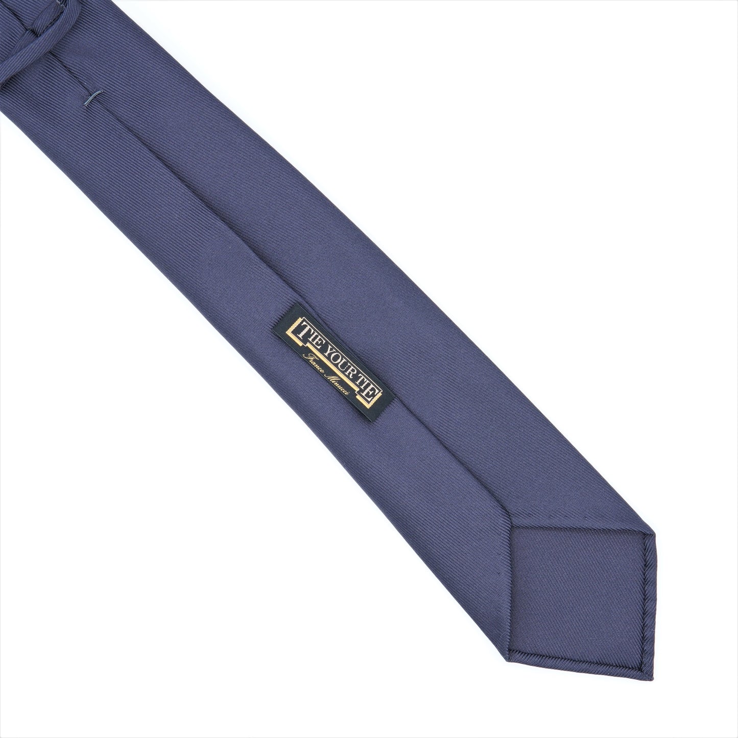 TIEYOURTIE SOLID 50ozROYAL TWILL SETTEPIEGHE NECKTIE