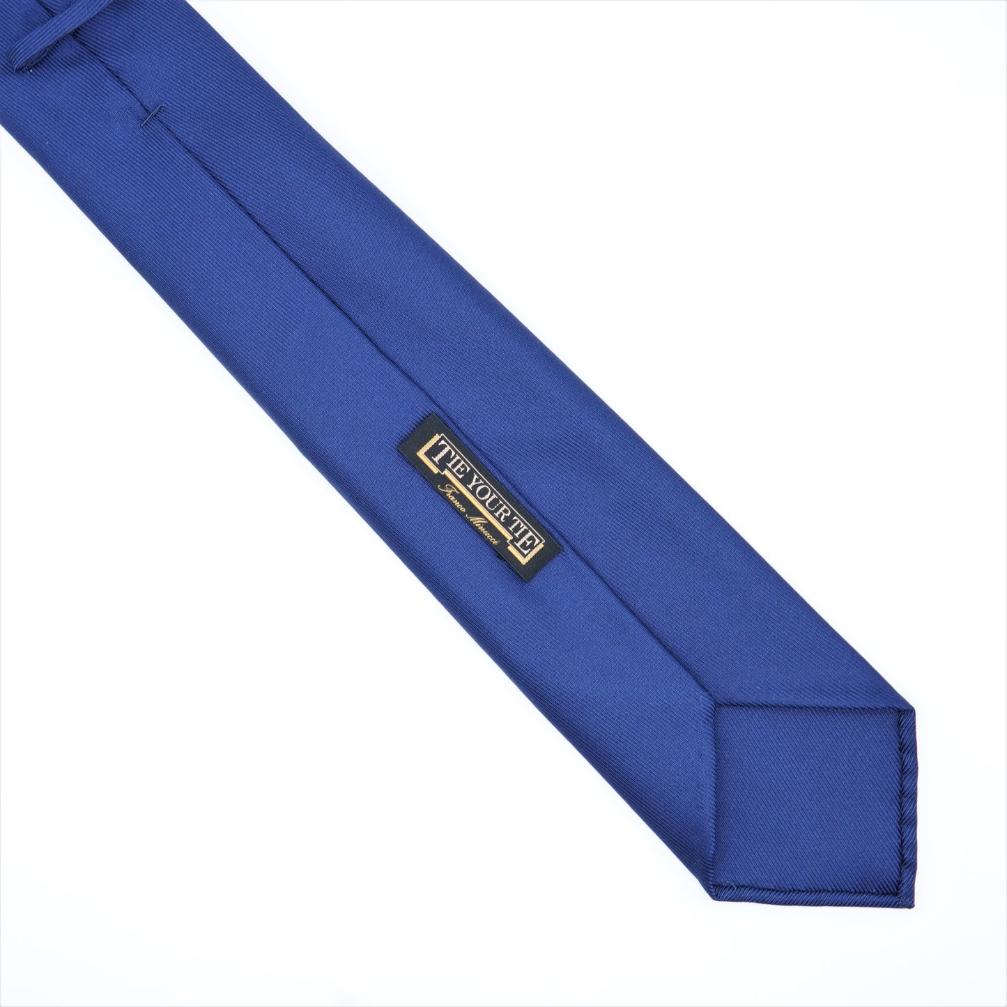 TIEYOURTIE SOLID 50ozROYAL TWILL SETTEPIEGHE NECKTIE