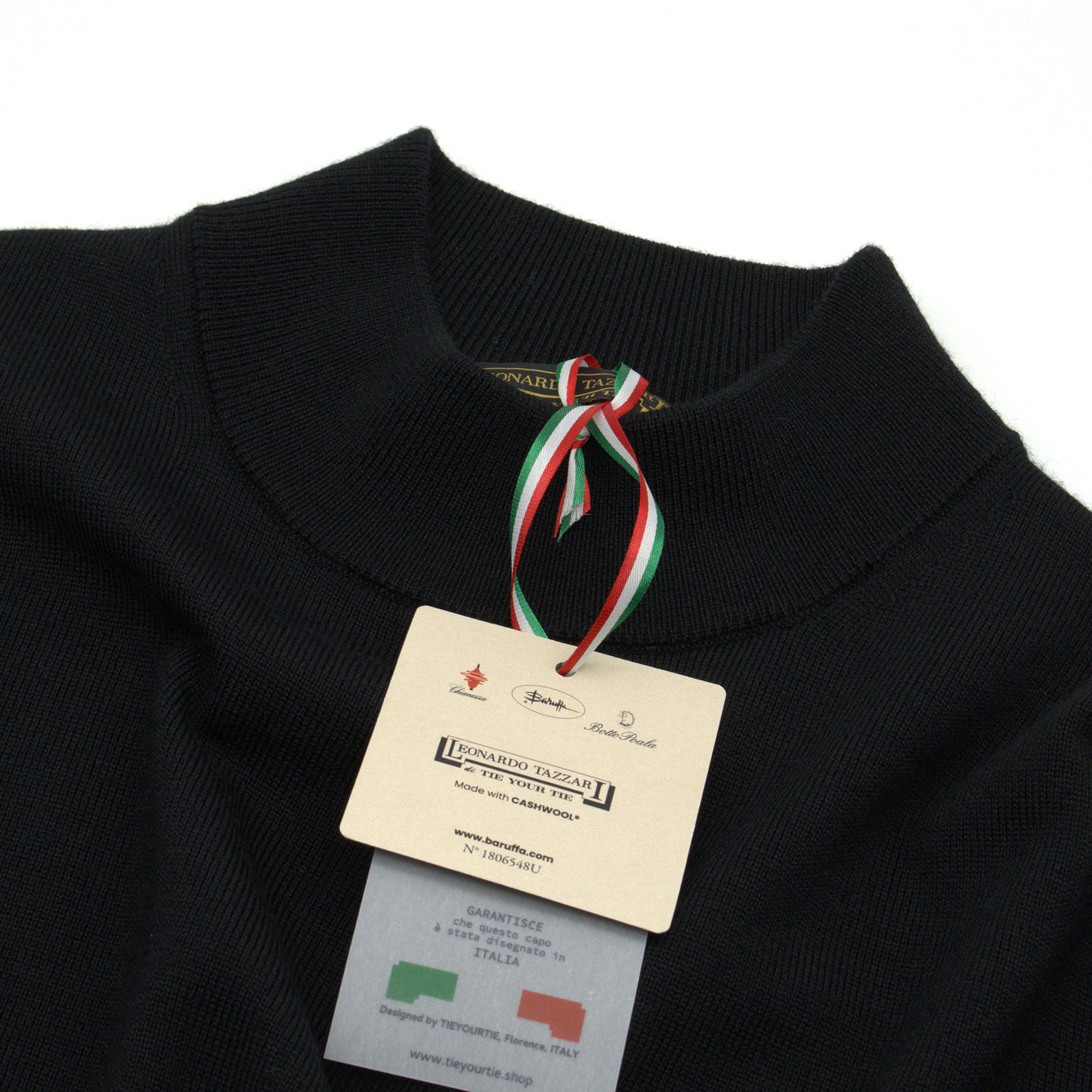 LEONARDO TAZZARI NEW MOCK NECK  KNIT