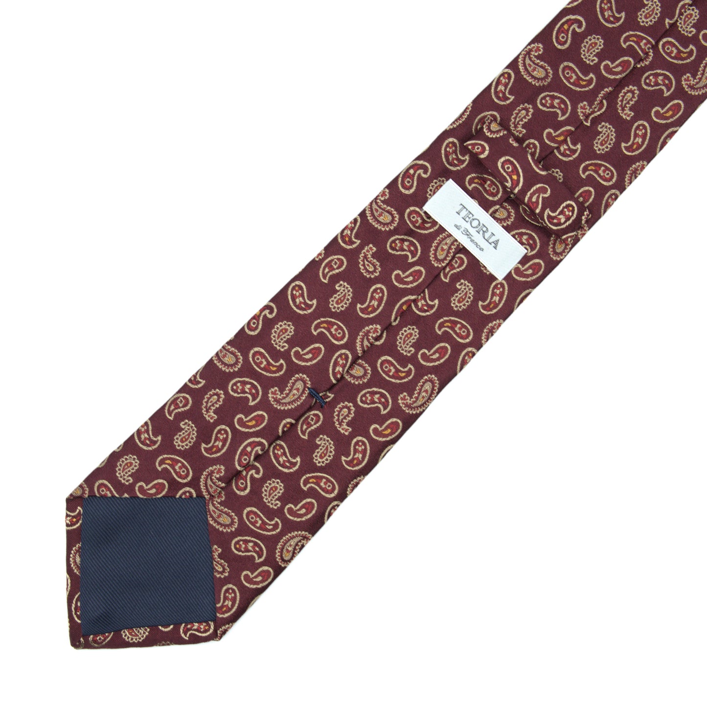 NEW//TEORIA PAISLEY7 NECKTIE