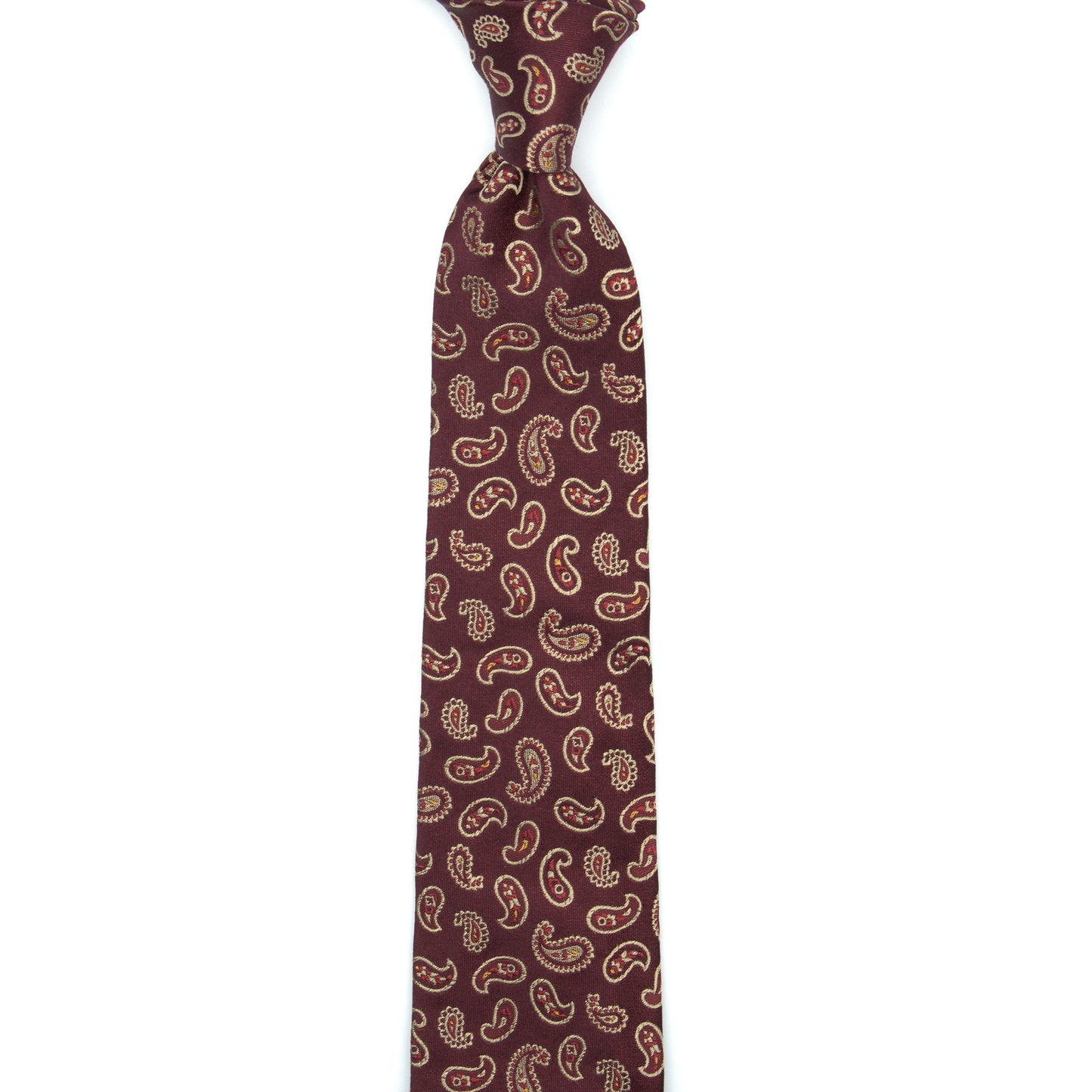 NEW//TEORIA PAISLEY7 NECKTIE