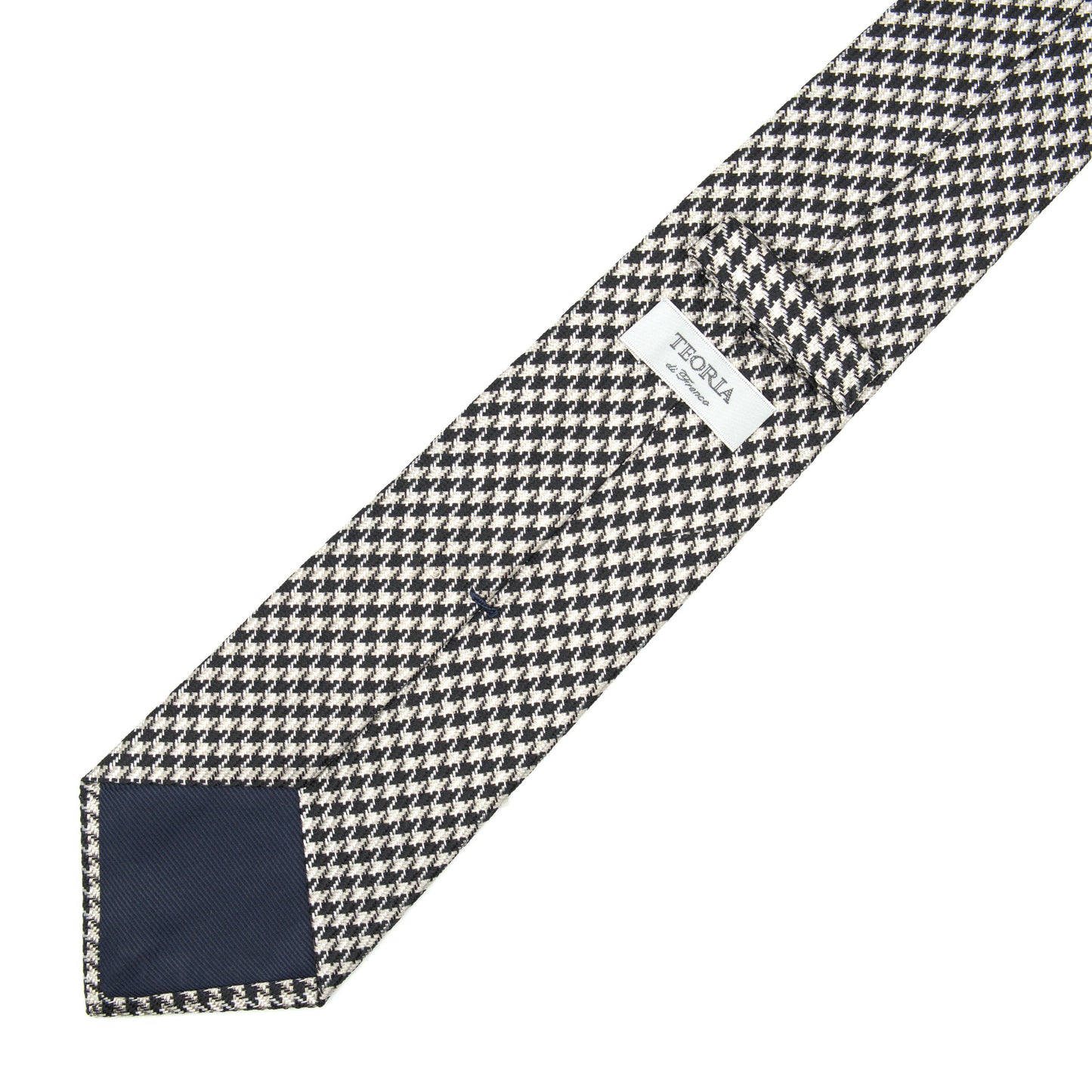 NEW//TEORIA HOUNDSTOOTH NECKTIE