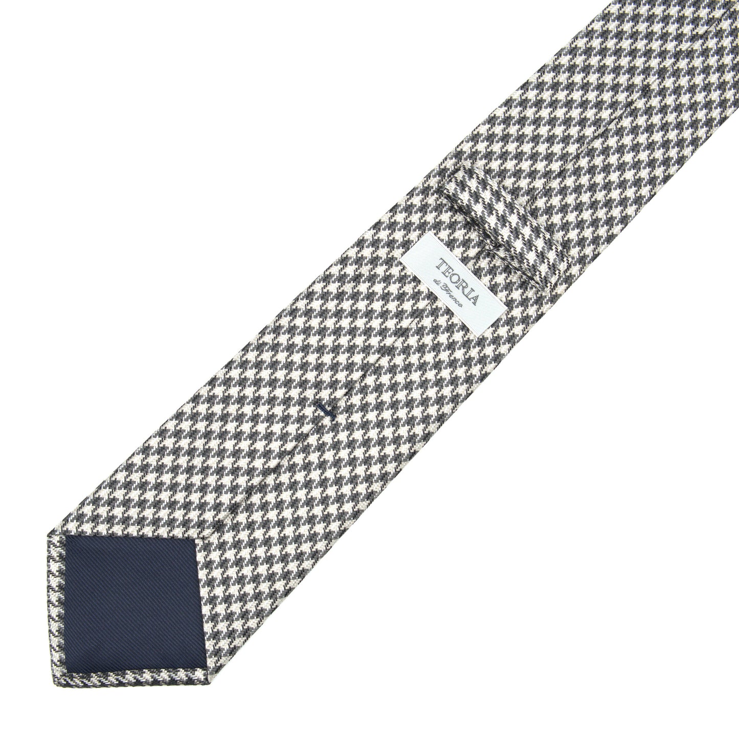 NEW//TEORIA HOUNDSTOOTH NECKTIE