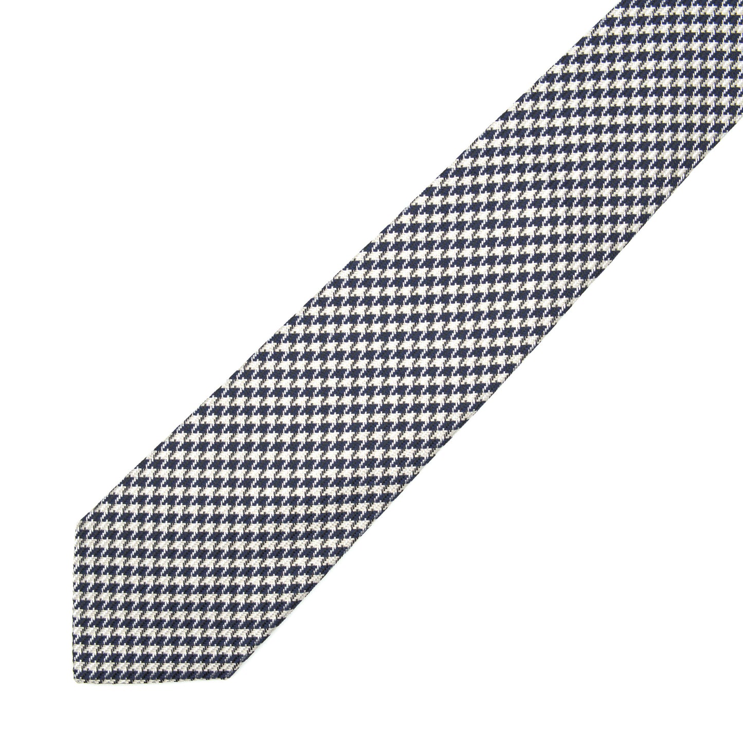 NEW//TEORIA HOUNDSTOOTH NECKTIE