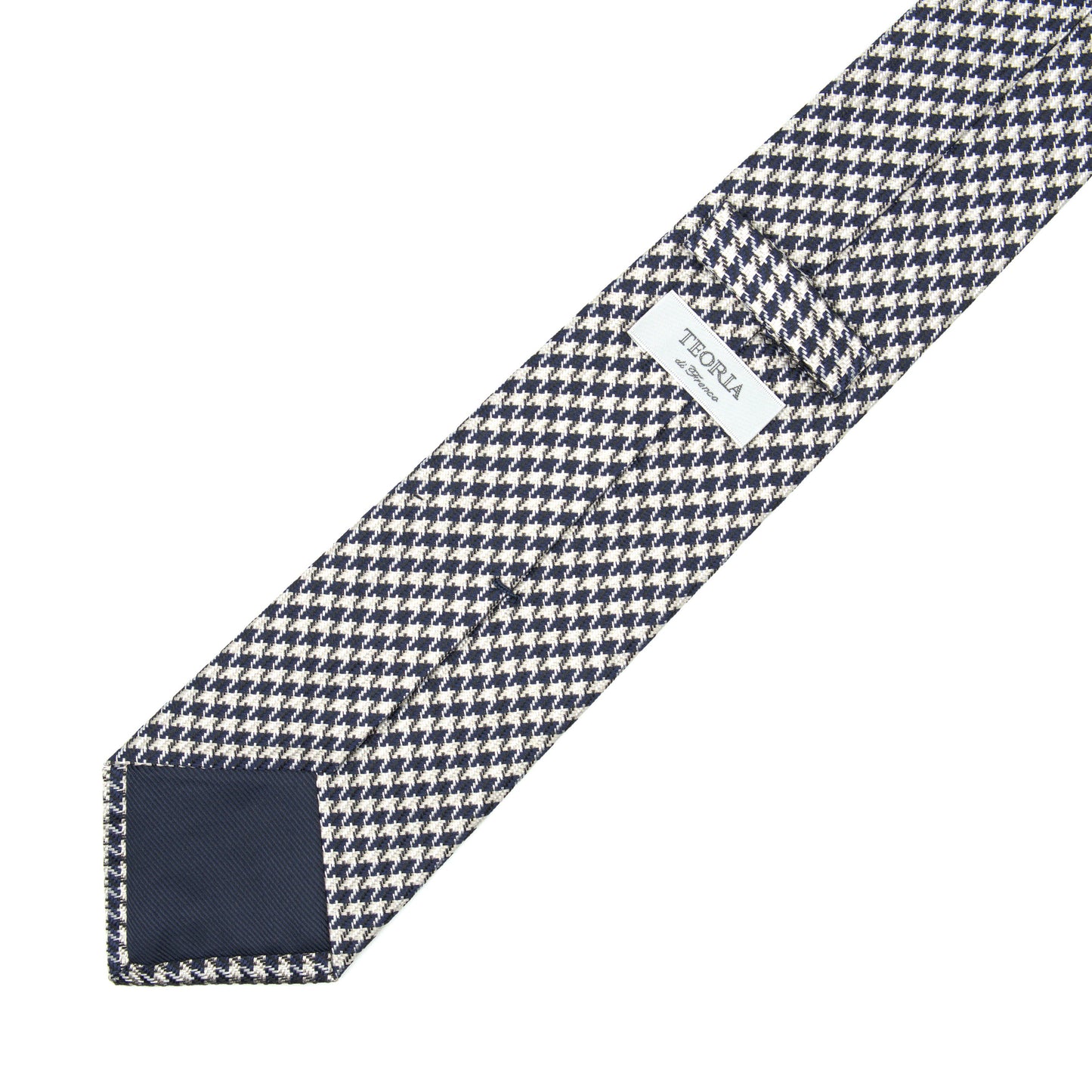 NEW//TEORIA HOUNDSTOOTH NECKTIE