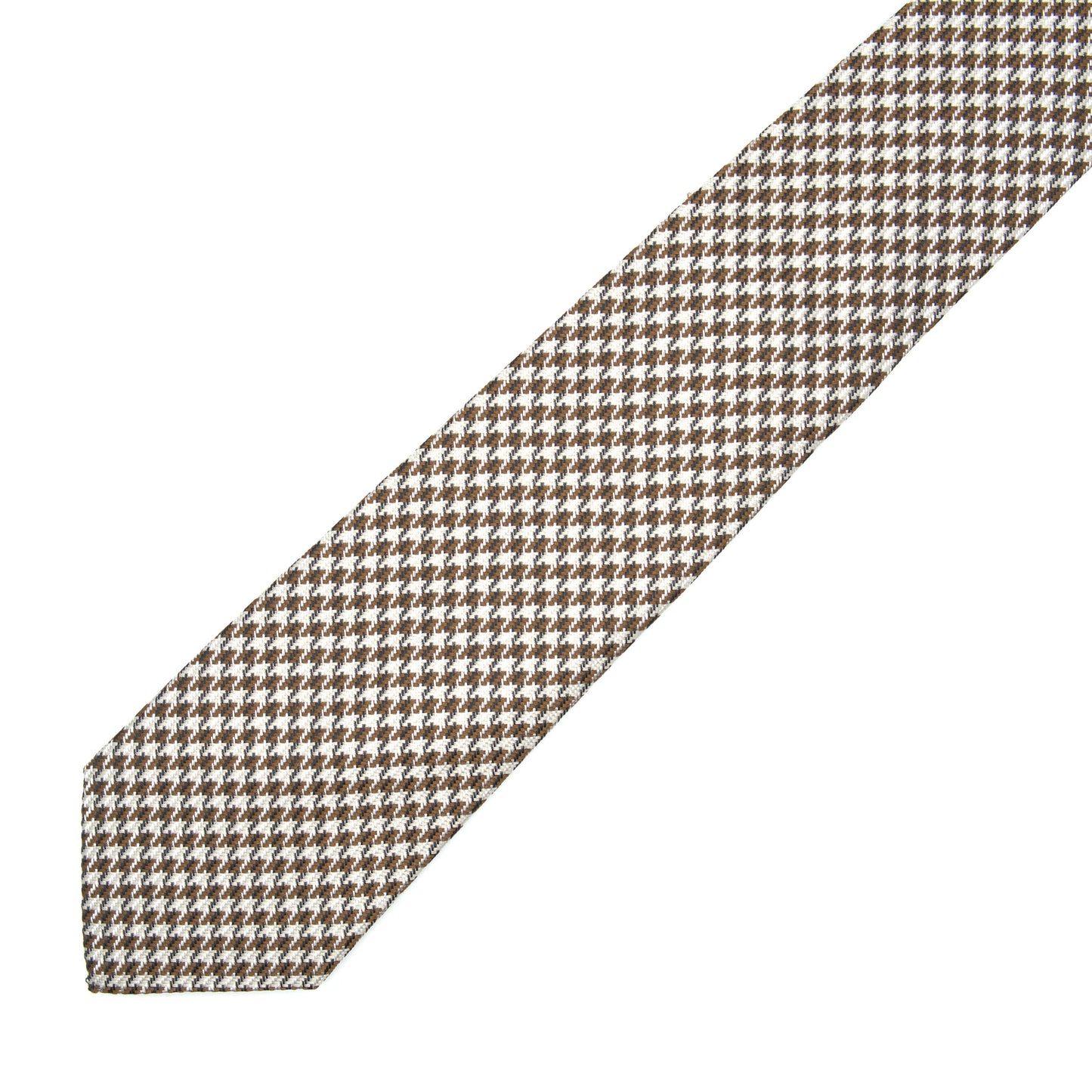 NEW//TEORIA HOUNDSTOOTH NECKTIE