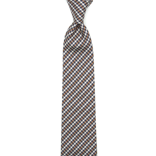 NEW//TEORIA PLAID8 NECKTIE