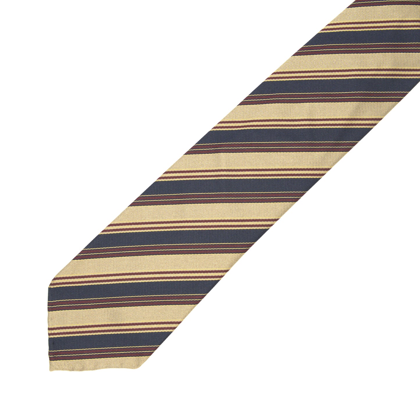 NEW//TIEYOURTIE STRIPE'ORO SETTEPIEGHE