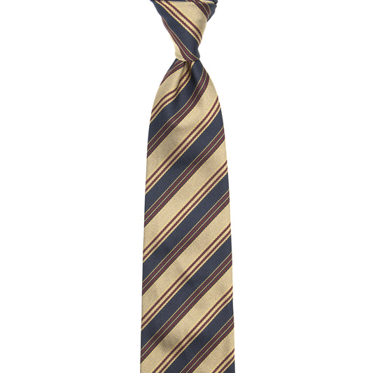 NEW//TIEYOURTIE STRIPE'ORO SETTEPIEGHE