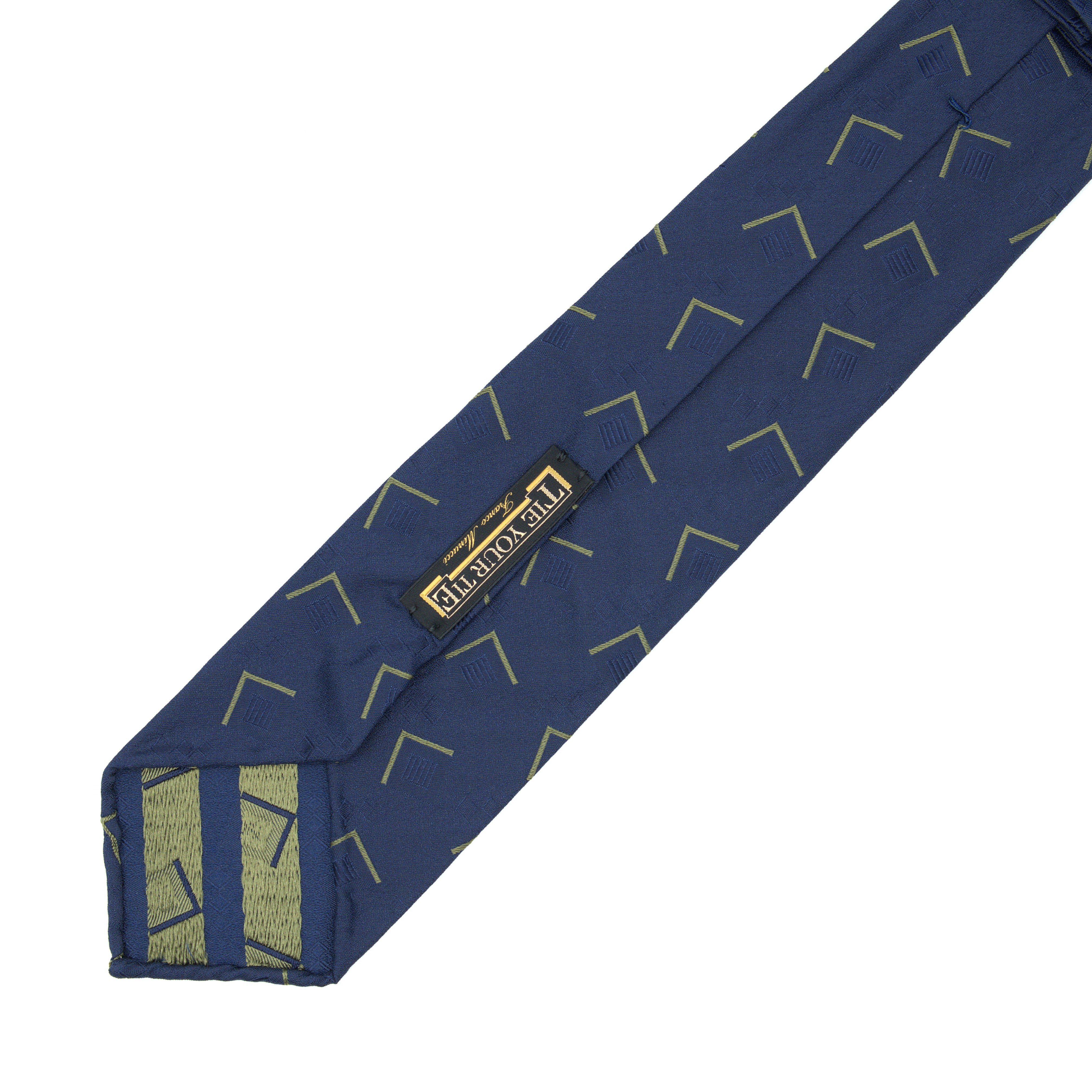 TIEYOURTIE GEOMETRIC1 SETTEPIEGHE NECKTIE – TIE YOUR TIE