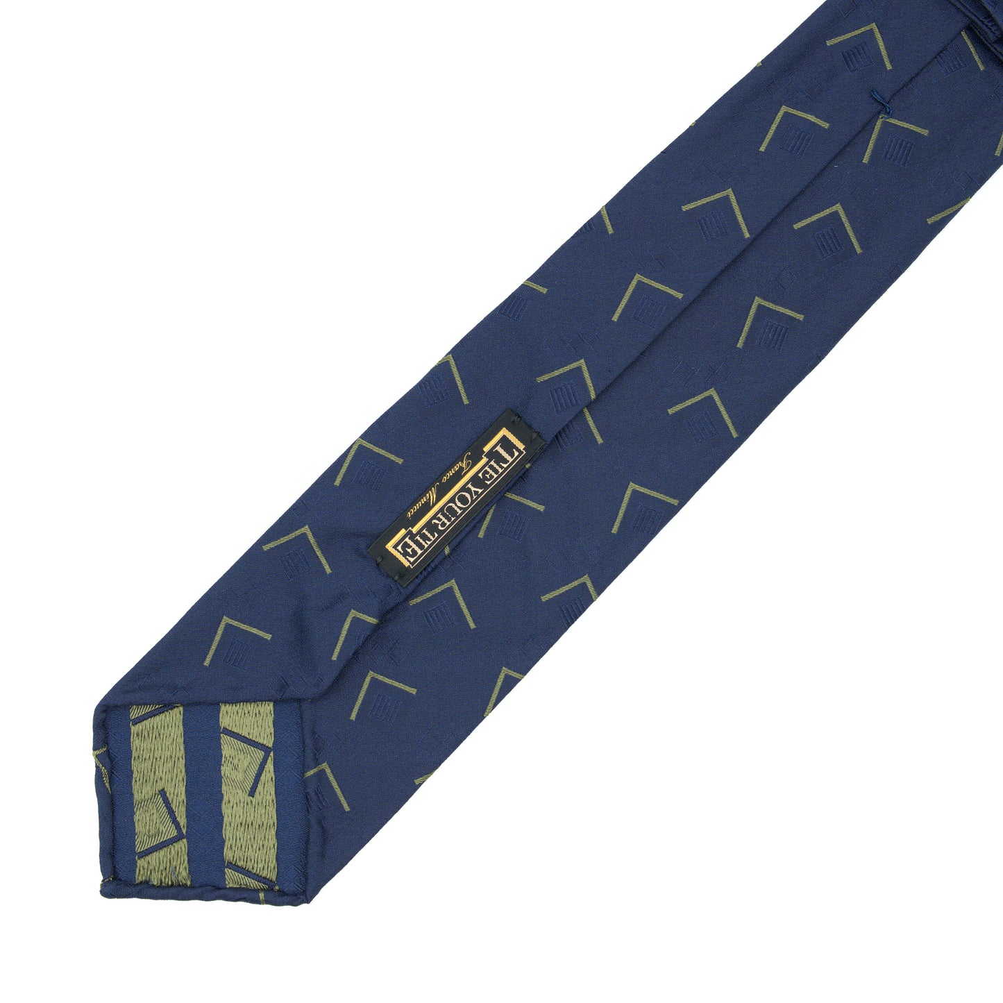 TIEYOURTIE GEOMETRIC1 SETTEPIEGHE NECKTIE