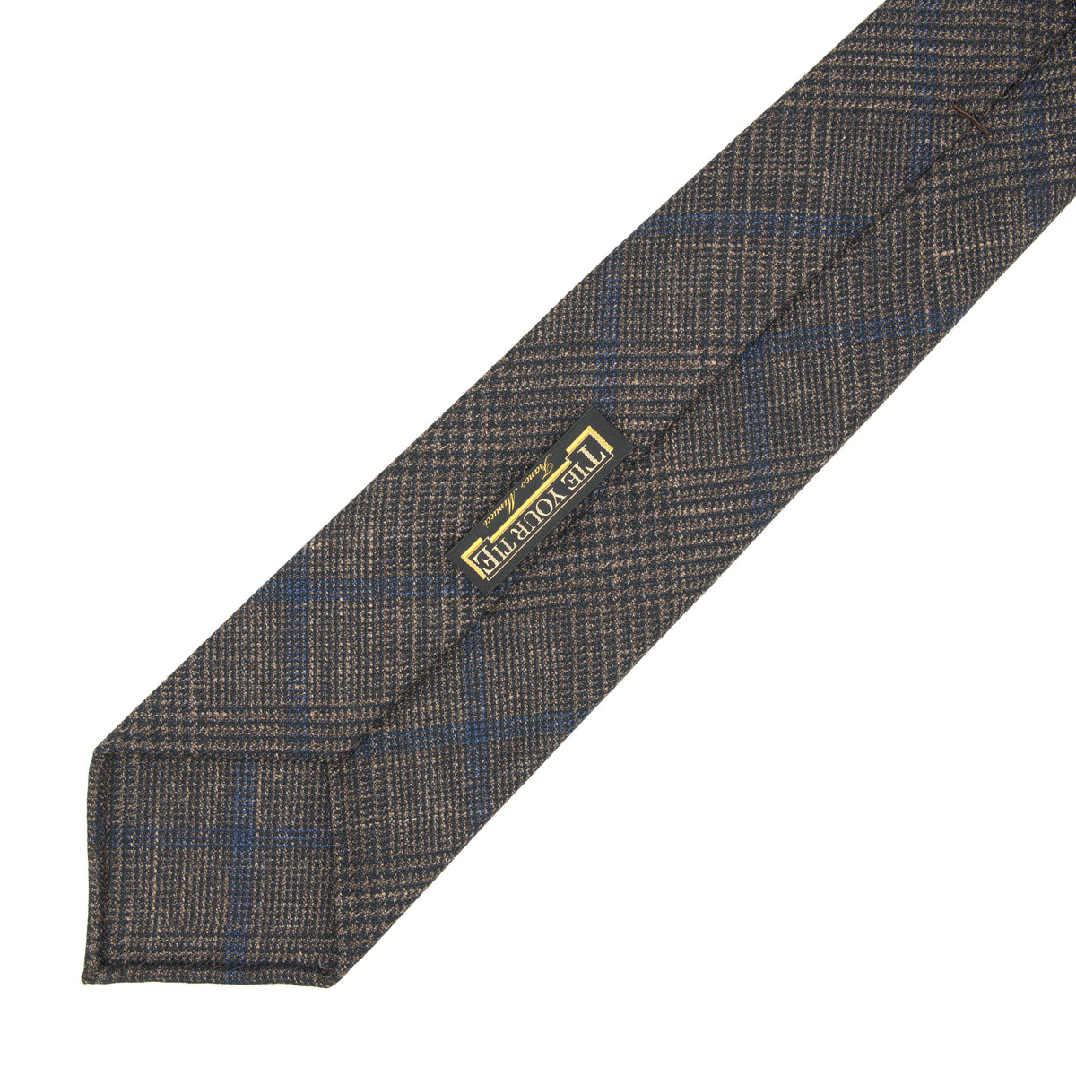 TIEYOURTIE CLOTH FABRIC PLAID1 SETTEPIEGHE