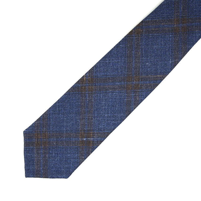 TIEYOURTIE CLOTH FABRIC PLAID2 SETTEPIEGHE