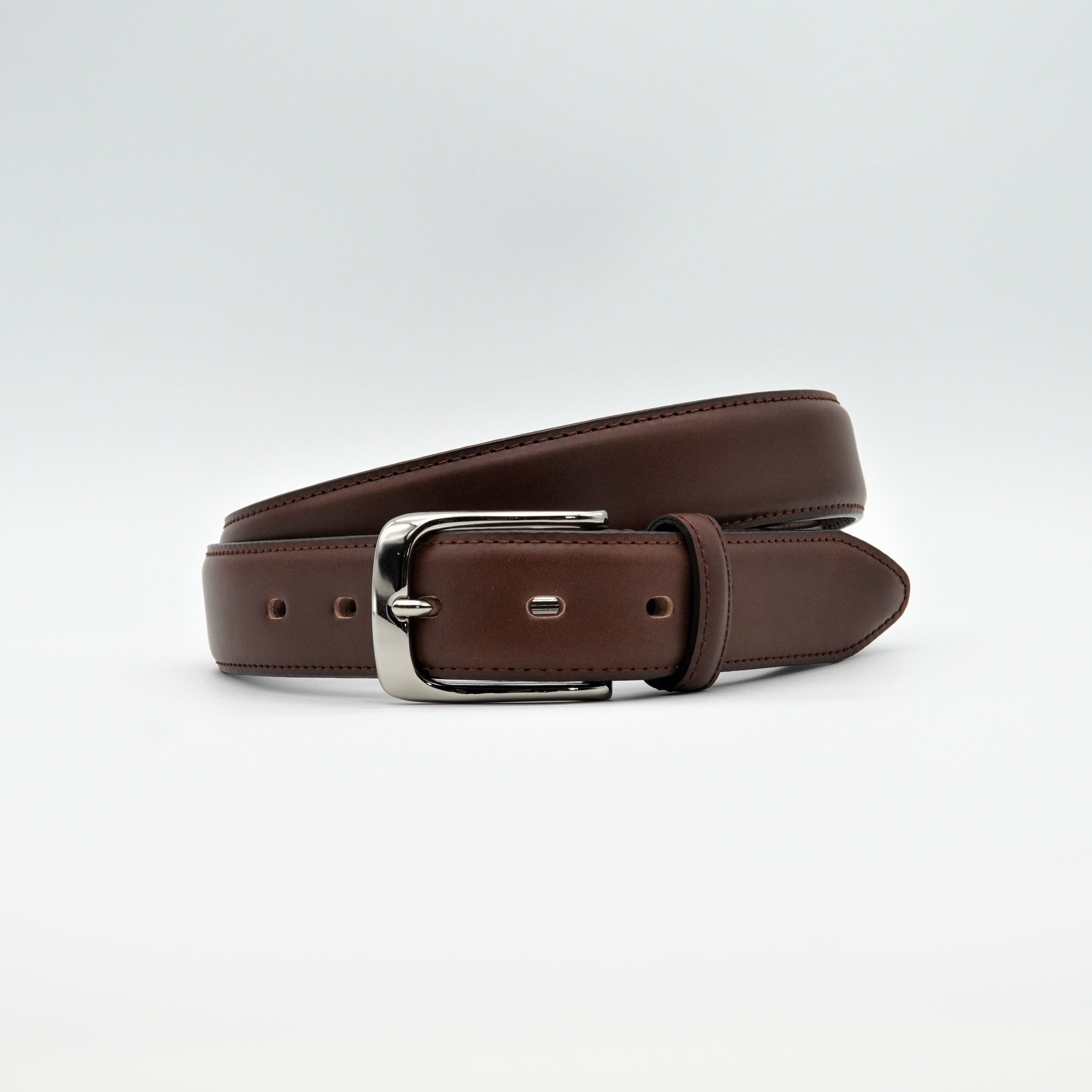 LEONARDO CORDOVAN LEATHER BELT