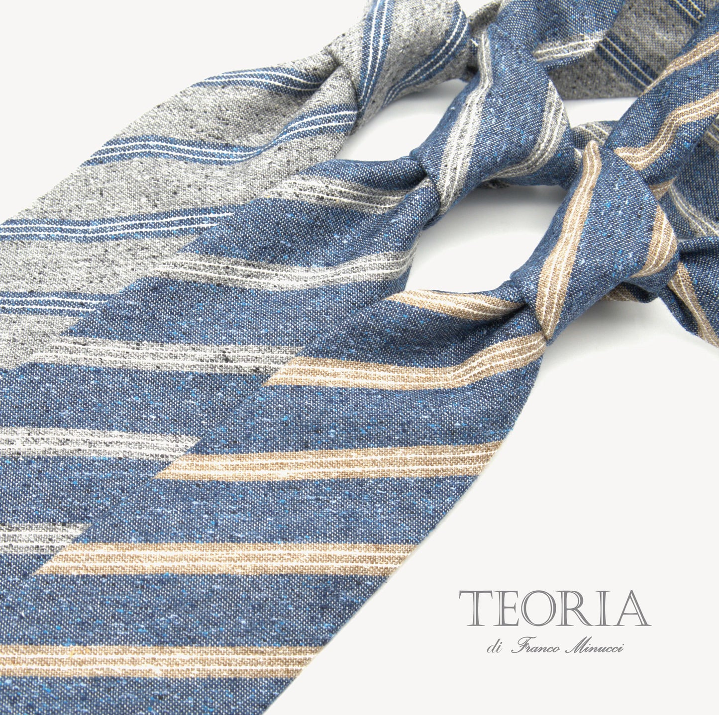 NEW//TEORIA STRIPE26 NECKTIE