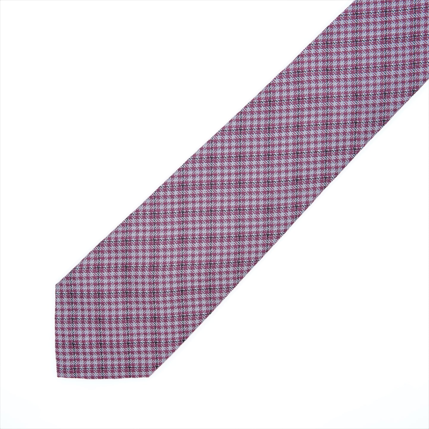 TEORIA PLAID4 NECKTIE