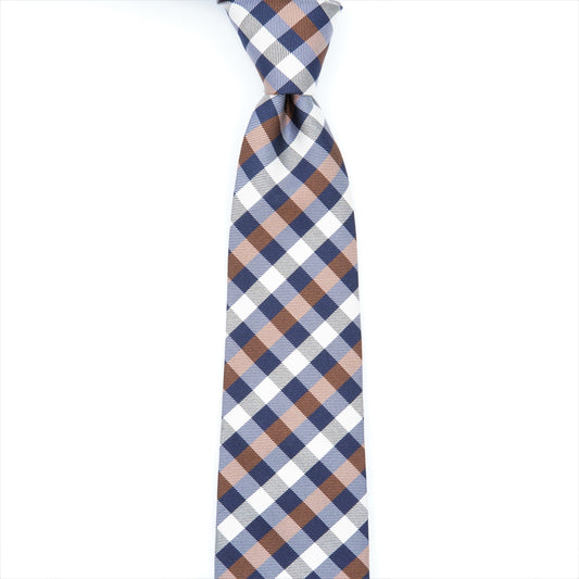 TEORIA PLAID7 NECKTIE