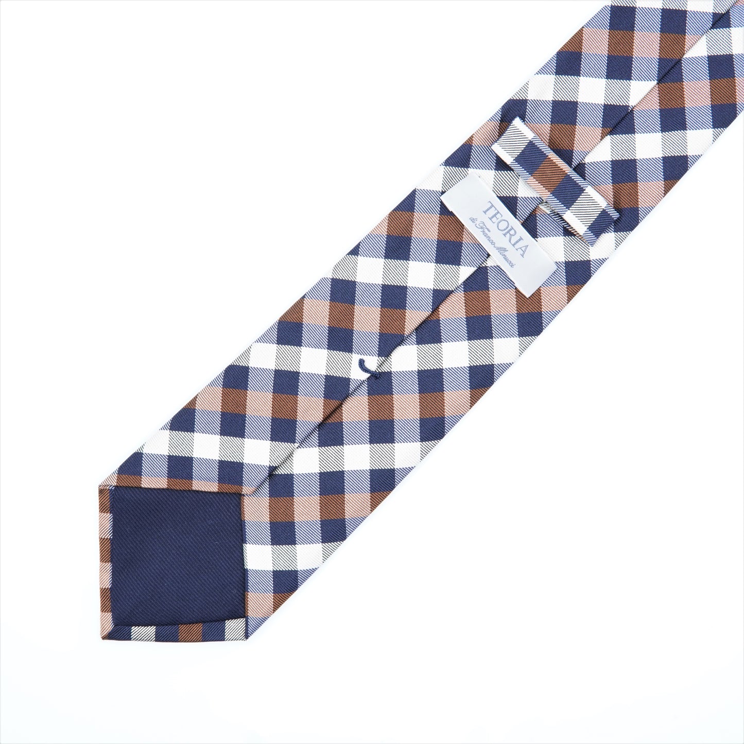 TEORIA PLAID7 NECKTIE