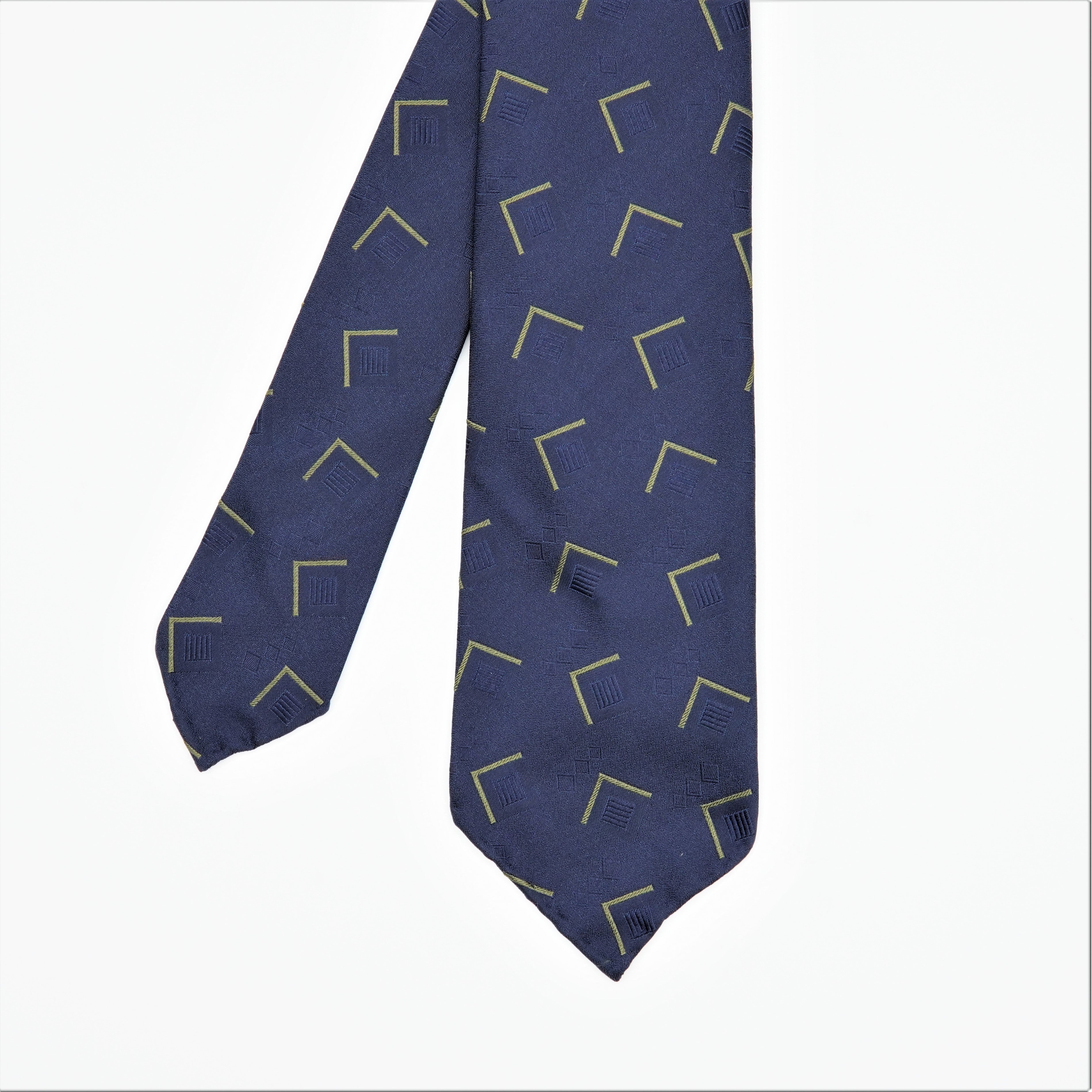 TIEYOURTIE GEOMETRIC1 SETTEPIEGHE NECKTIE – TIE YOUR ...