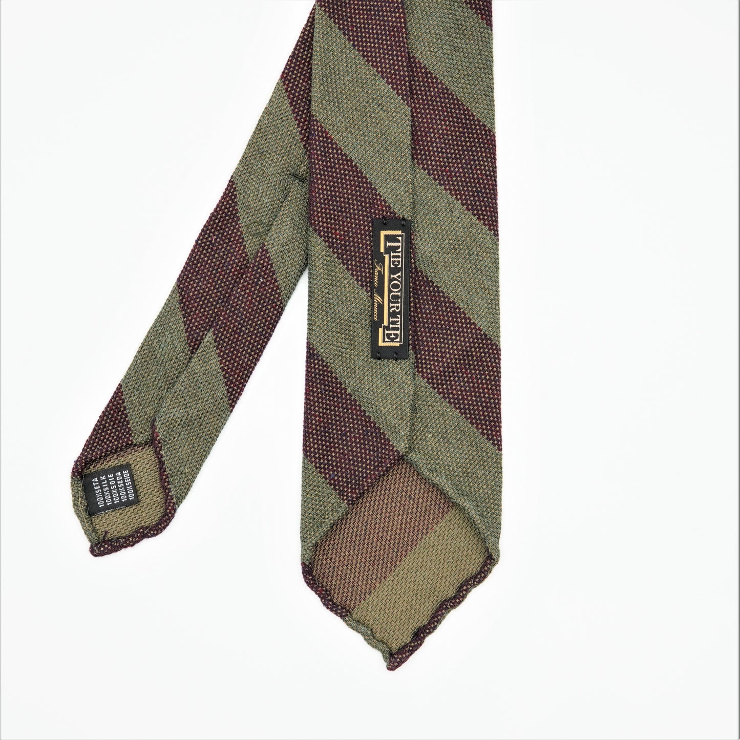 TIEYOURTIE STRIPE4 SETTEPIEGHE NECKTIE