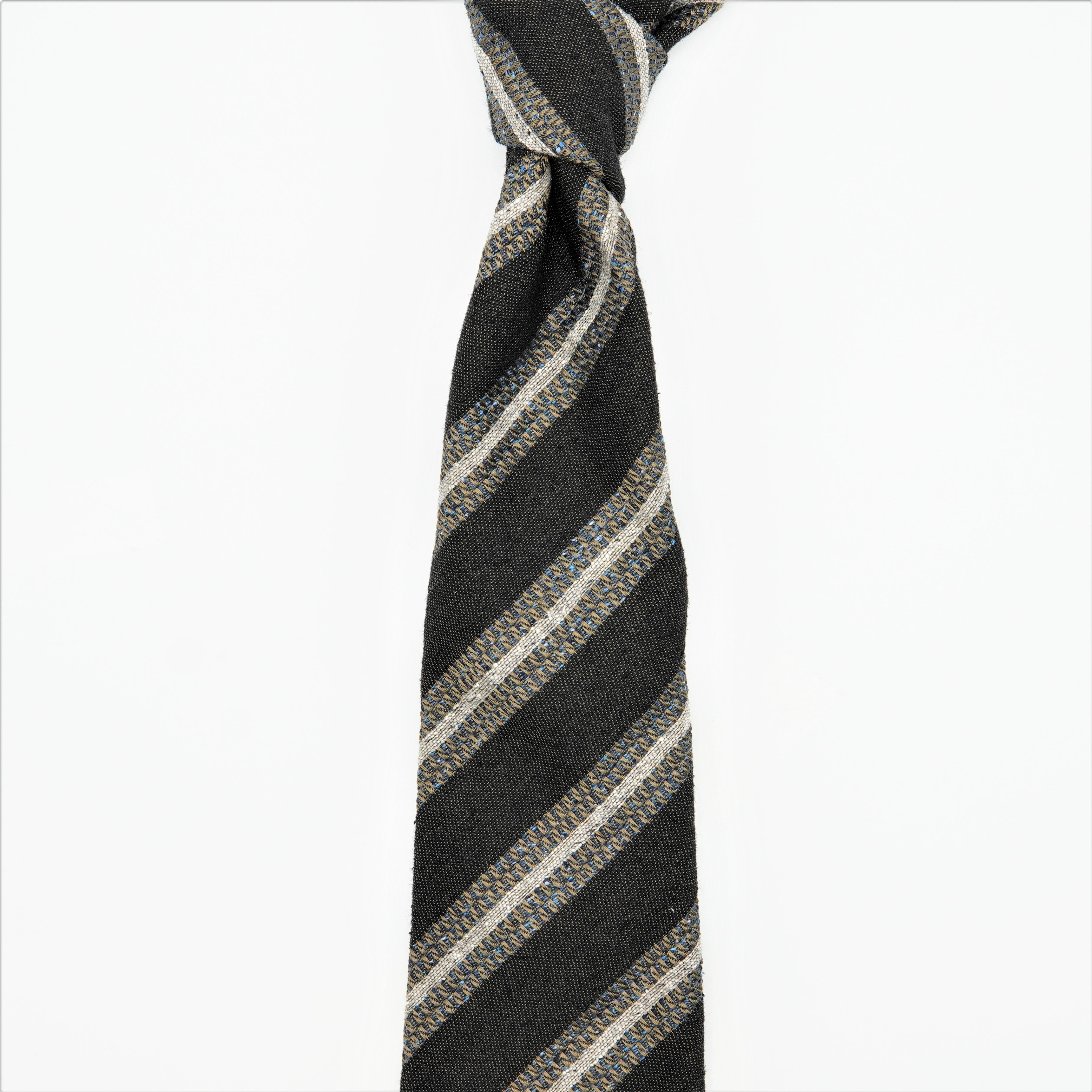 TIEYOURTIE STRIPE3 SETTEPIEGHE NECKTIE – TIE YOUR TIE