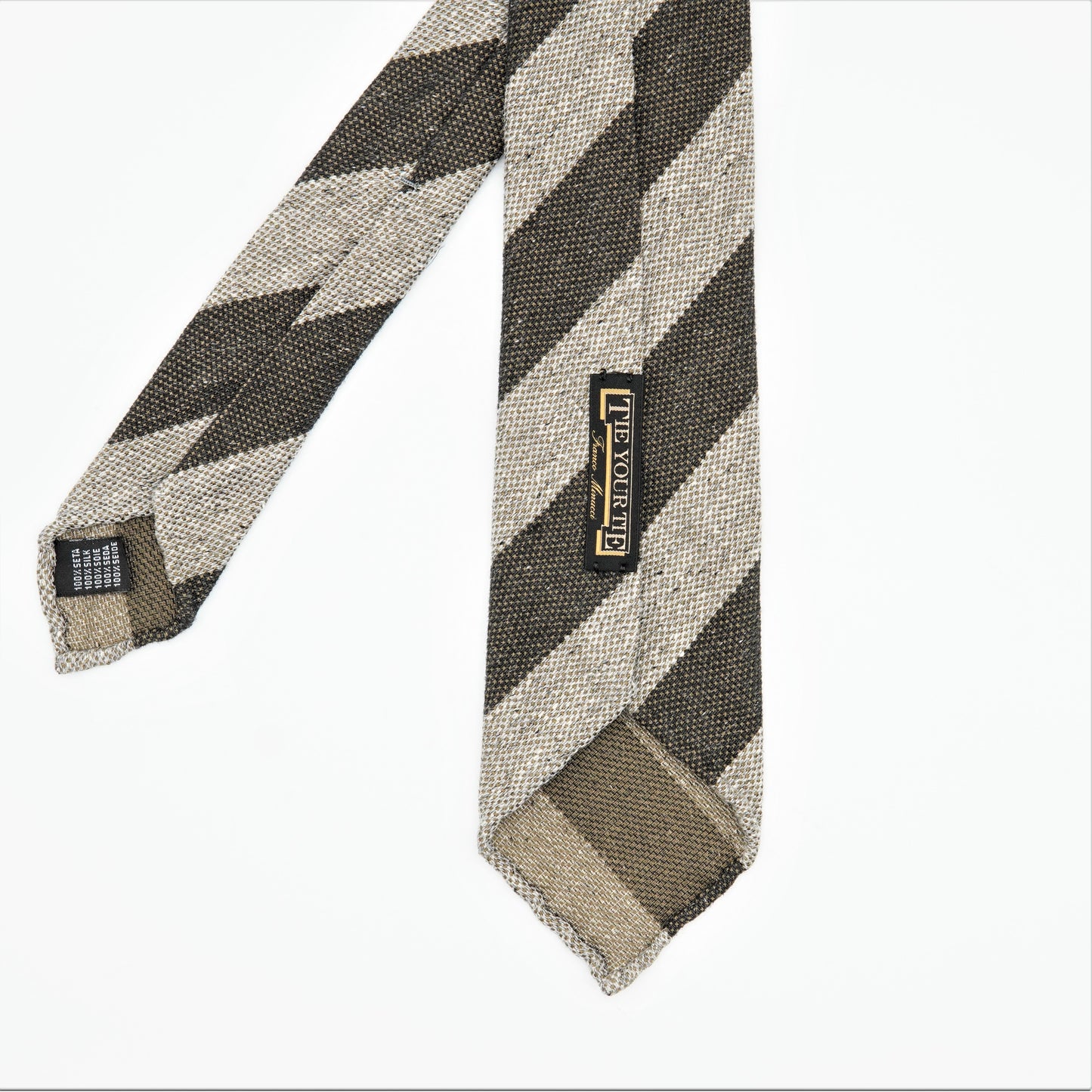 TIEYOURTIE STRIPE4 SETTEPIEGHE NECKTIE