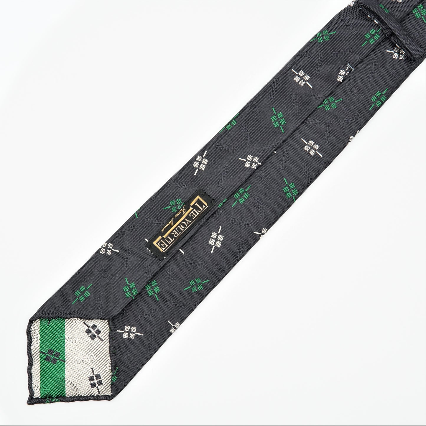 TIEYOURTIE GEOMETRIC5 SETTEPIEGHE NECKTIE