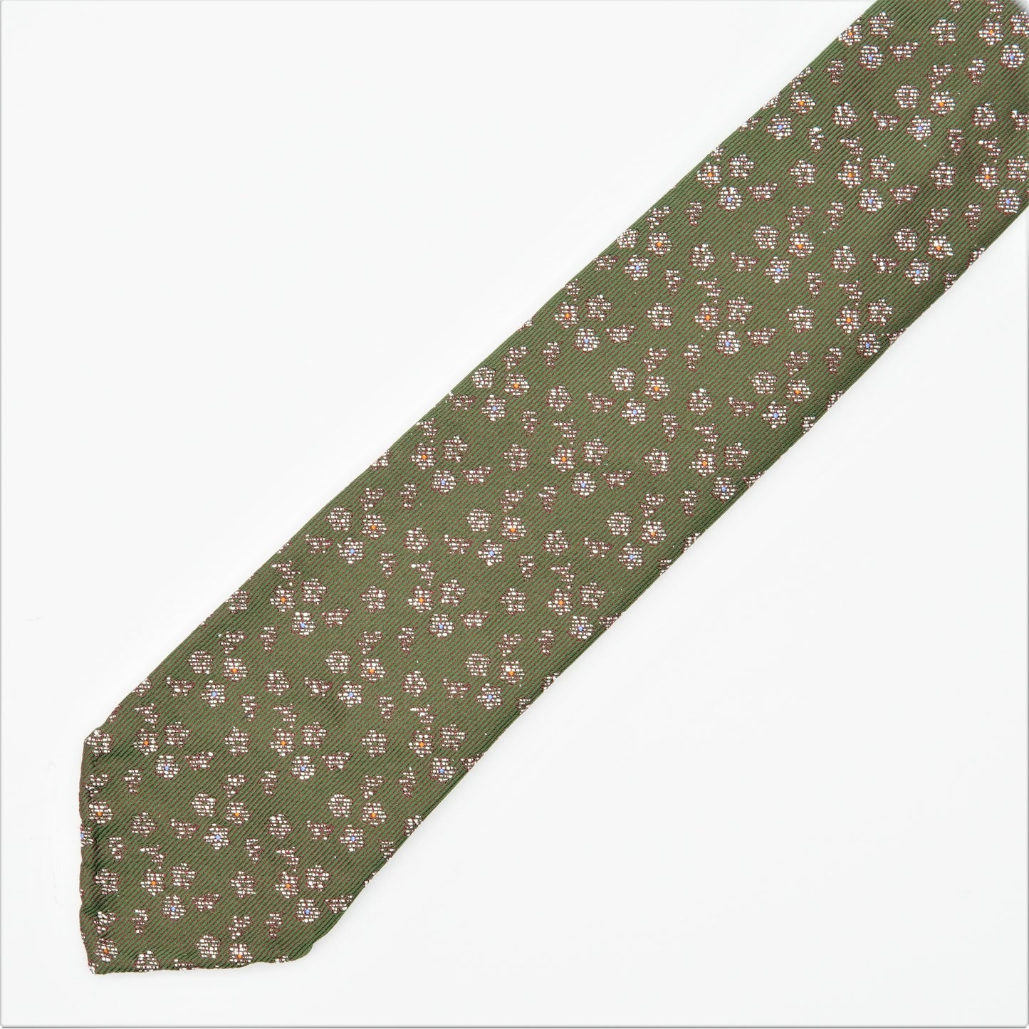 TIEYOURTIE BOTANICAL1 SETTEPIEGHE NECKTIE