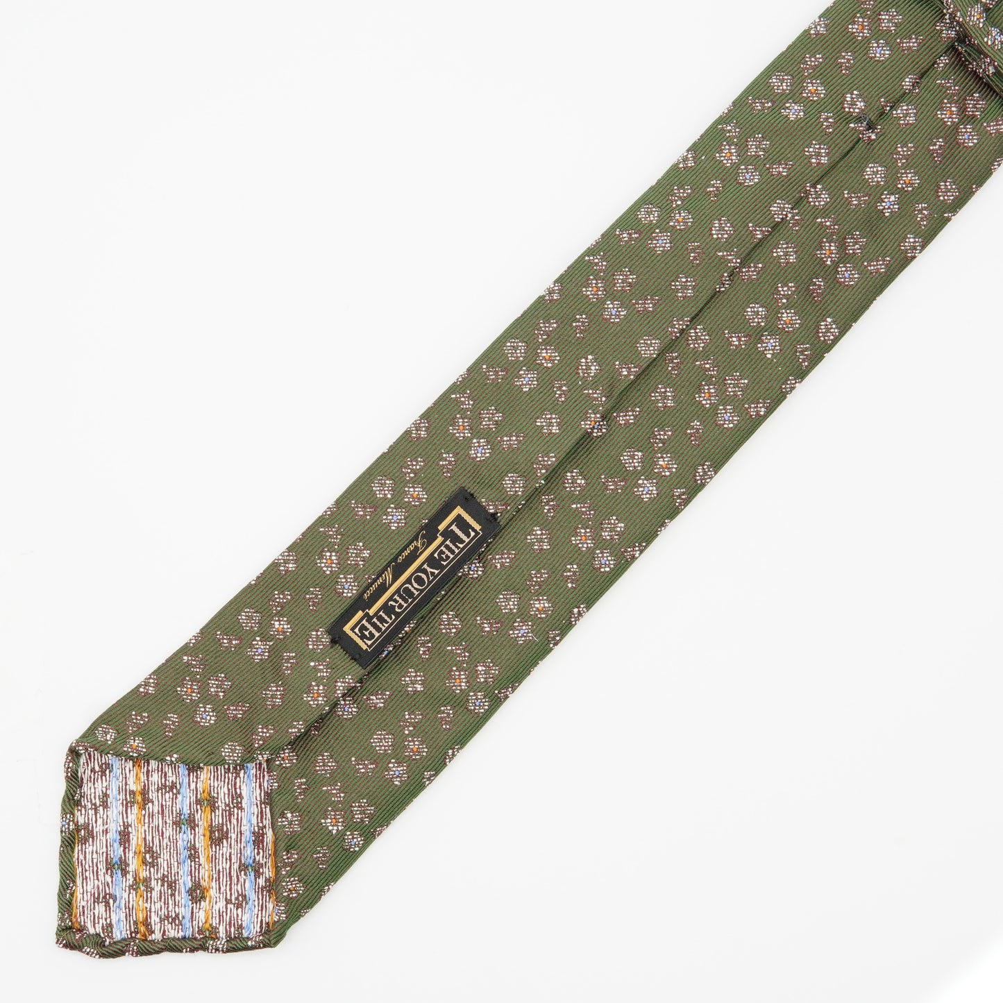 TIEYOURTIE BOTANICAL1 SETTEPIEGHE NECKTIE